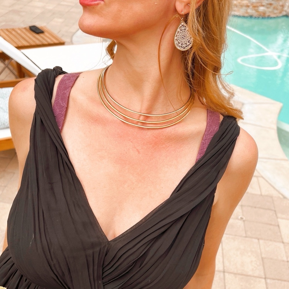 Metal Costume Necklace